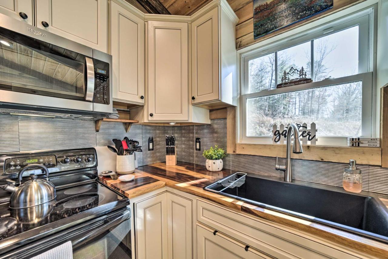 Pisgah Forest Modern Cabin With Fire Pit Less Than 3 Mi To Trails! מראה חיצוני תמונה