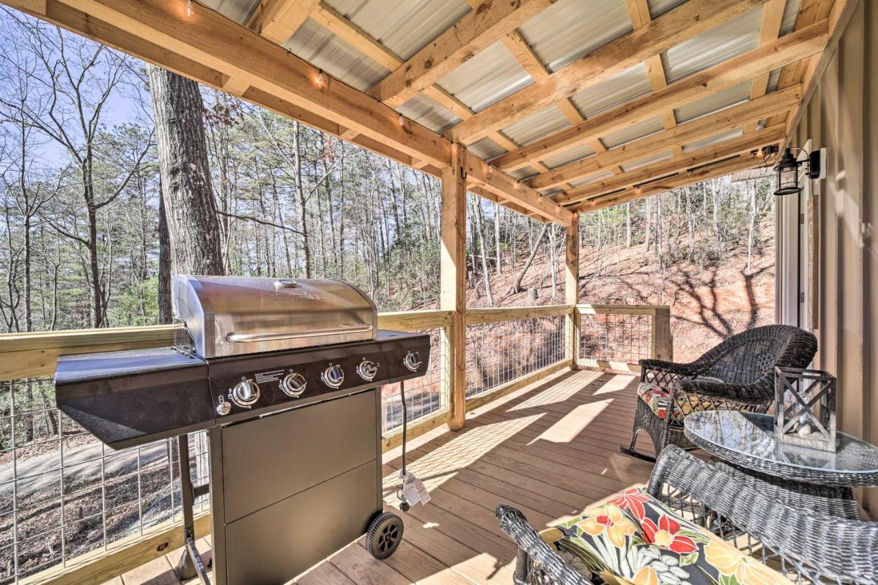 Pisgah Forest Modern Cabin With Fire Pit Less Than 3 Mi To Trails! מראה חיצוני תמונה
