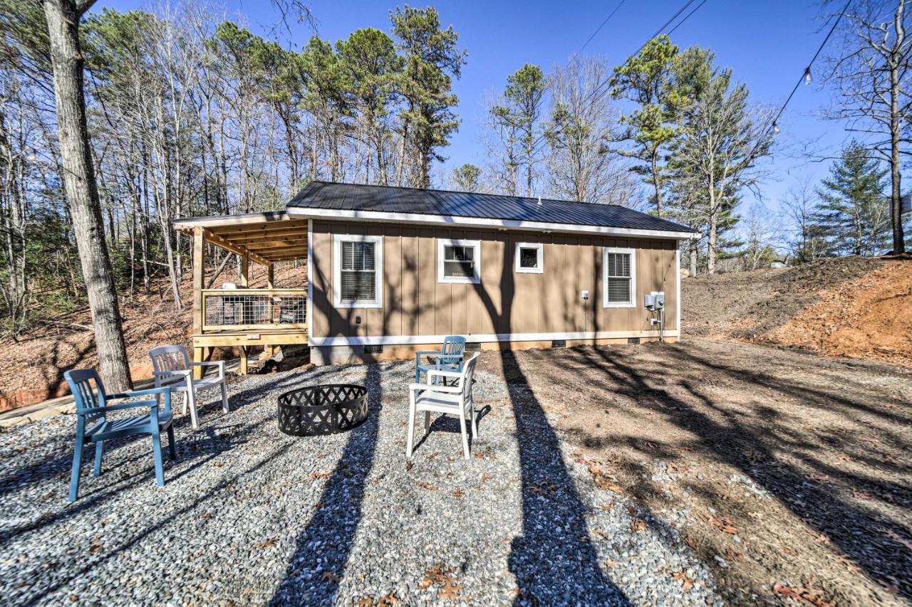 Pisgah Forest Modern Cabin With Fire Pit Less Than 3 Mi To Trails! מראה חיצוני תמונה